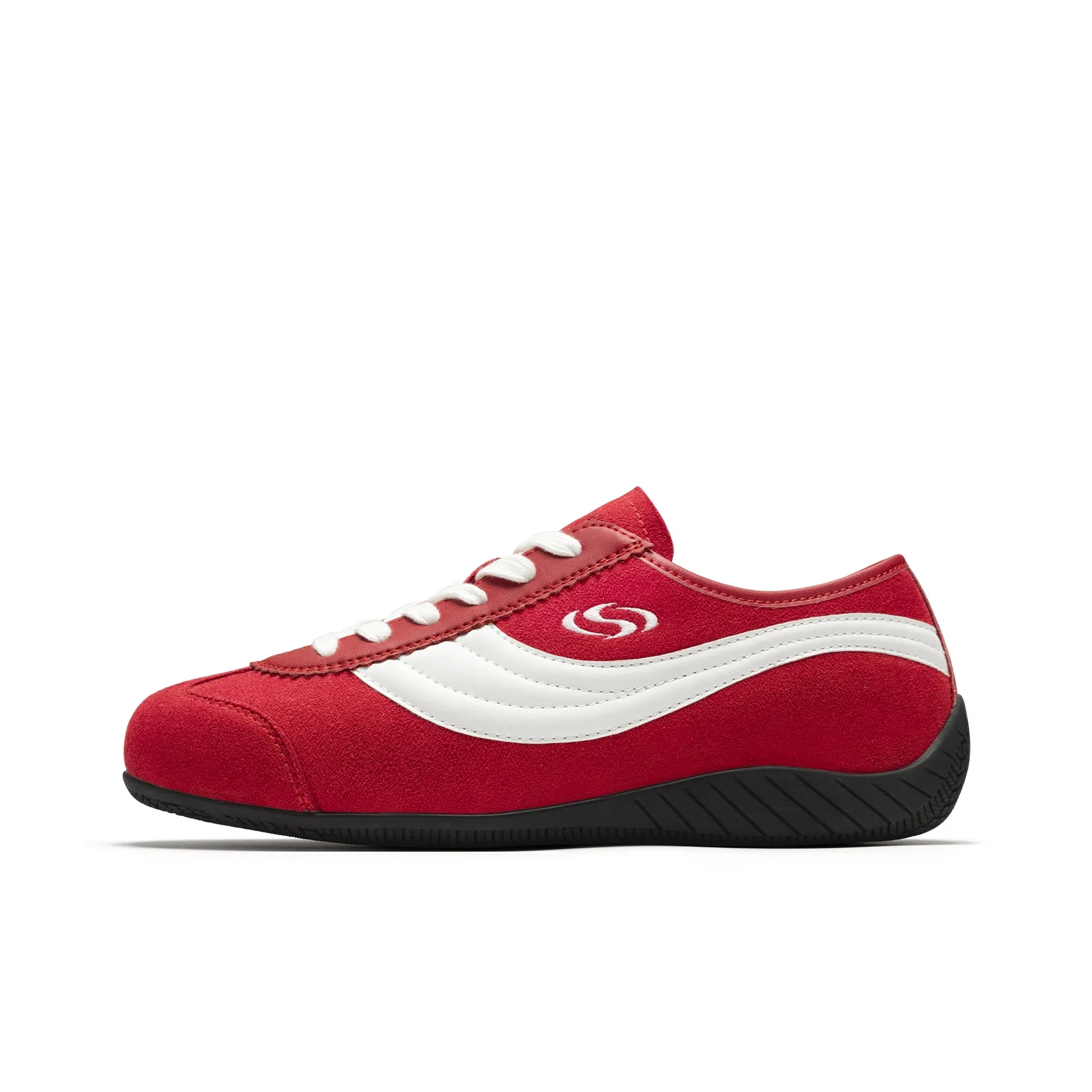 SENGUOGUO Амортизация устойчивый к истиранию легкий низкий топ повседневный унисекс красный белый