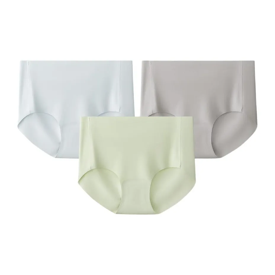 SecretWorld Трусы из кожи Удобные Отводящие влагу Сопротивляющиеся запахам Женские 3 упаковки