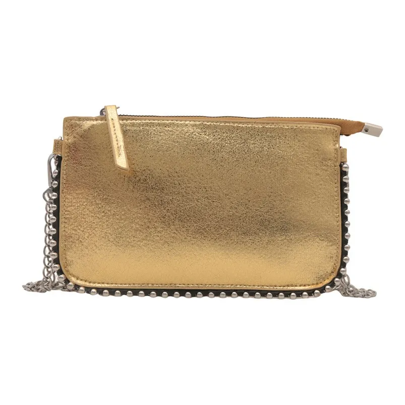 Boniu ПУ (полиуретан) Сумка через плечо Сумка на плечо Стандартная Женская Серебряный Золотой