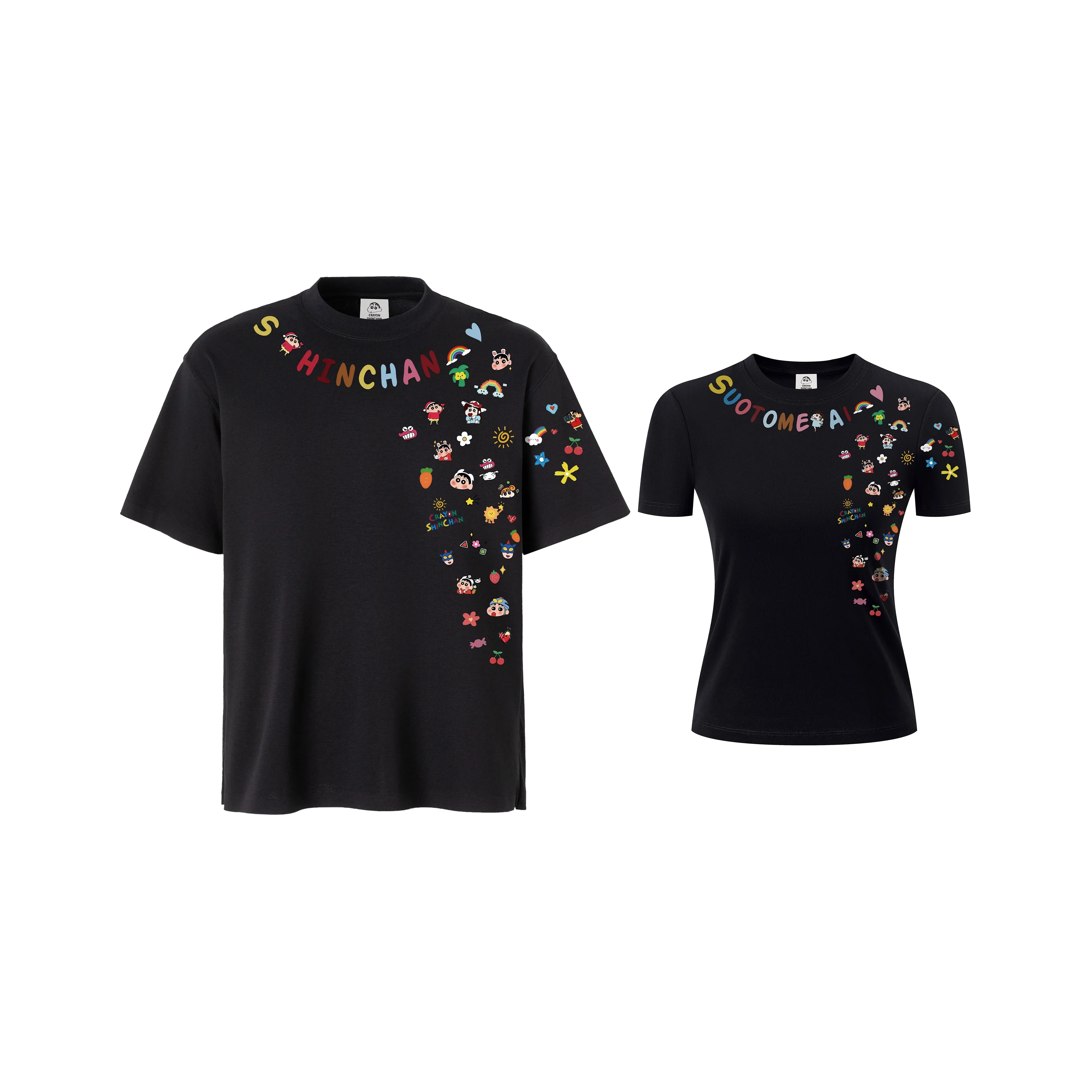 Crayon Shinchan Унисекс Парные Комплекты