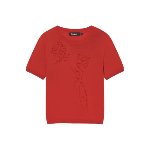Desigual Женские рубашки красного цвета