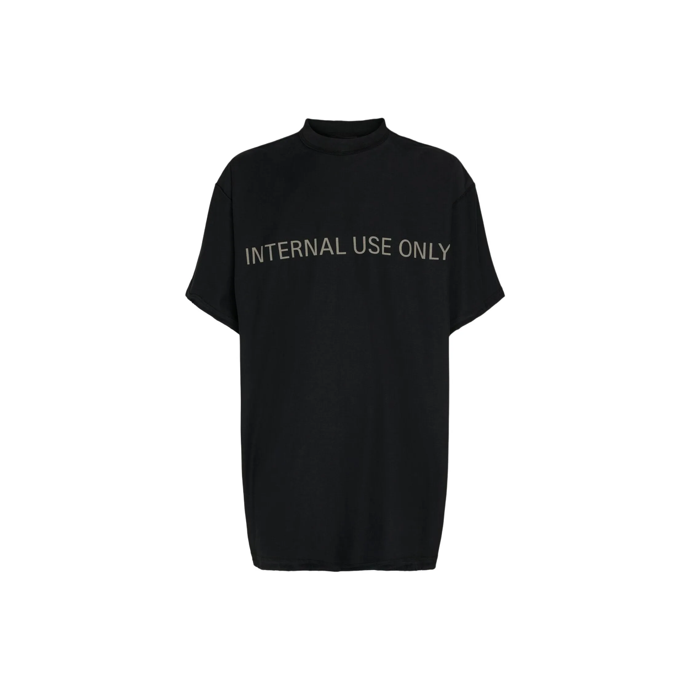 Balenciaga FW24 ‘Internal Use Only’ Inside-Out T-Shirt Black