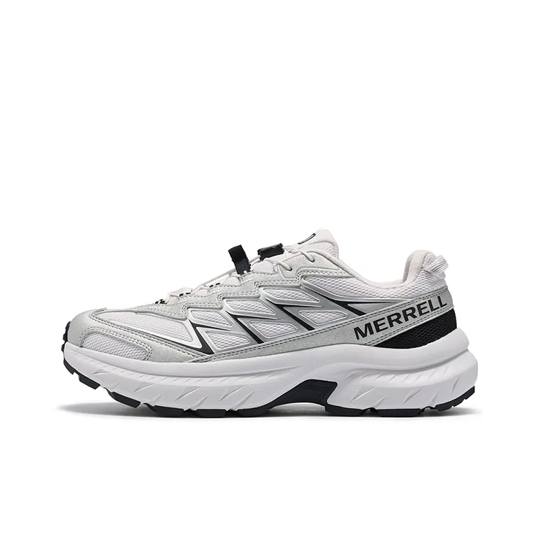 MERRELL FREE STRIDE LITE Устойчивый к истиранию Низкий Топ Походная обувь Унисекс Серебристо-серый