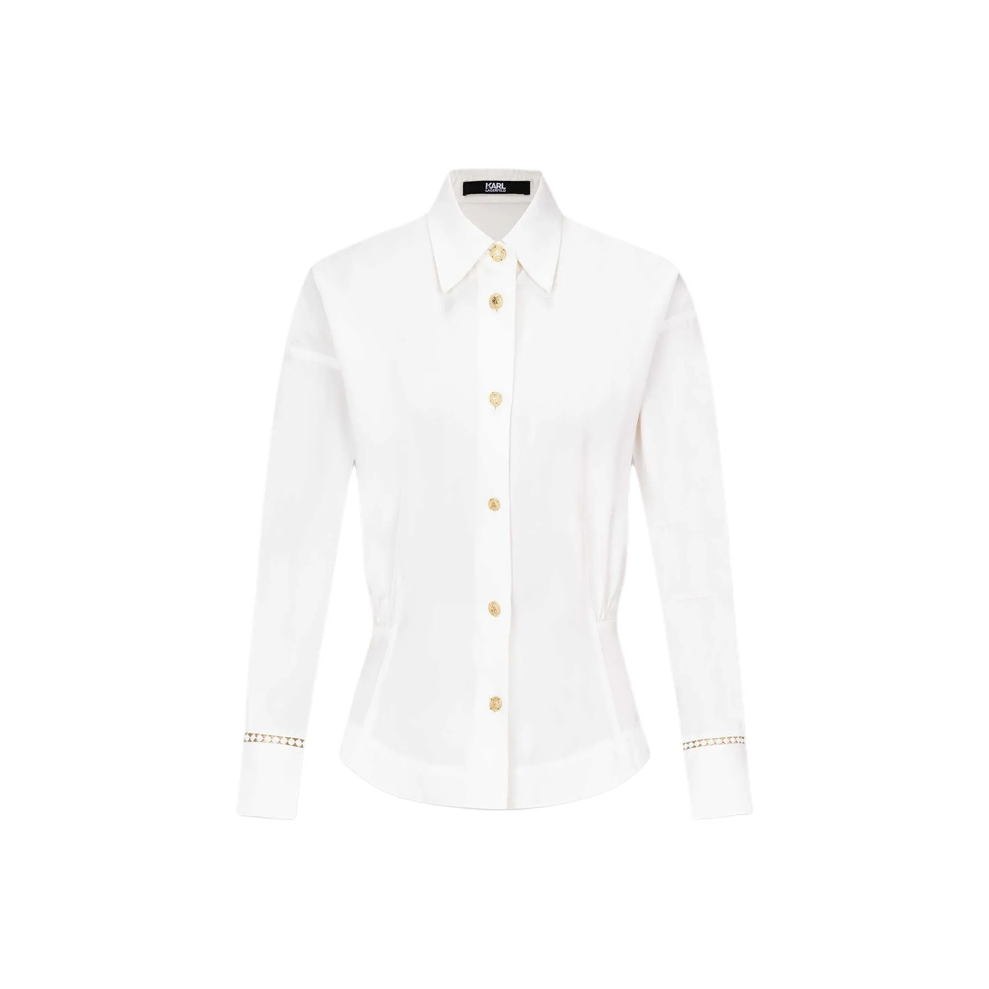 Karl Lagerfeld SS25 Рубашка Женская Белая