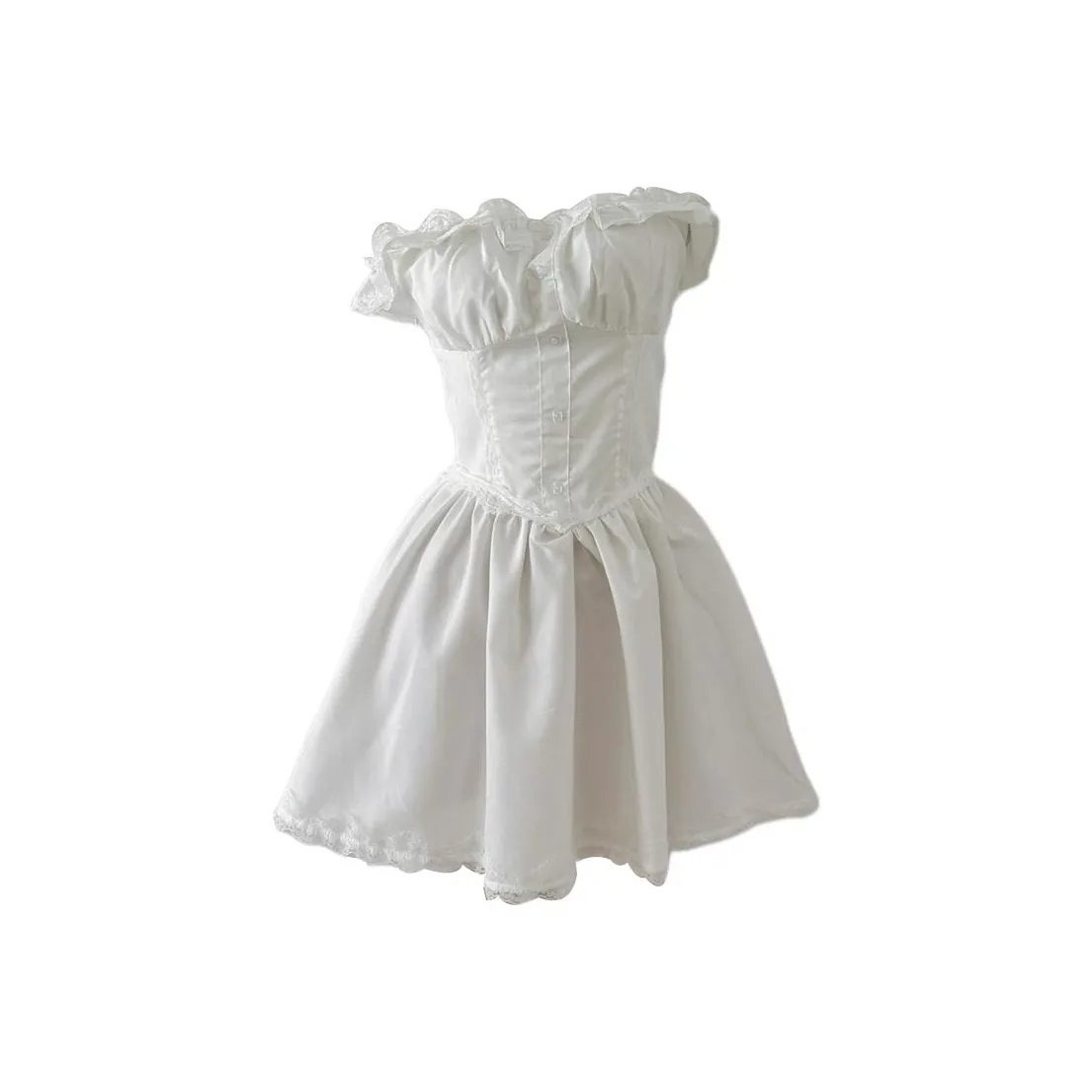 ONE PASS STUDIO Короткий рукав Платье Женское