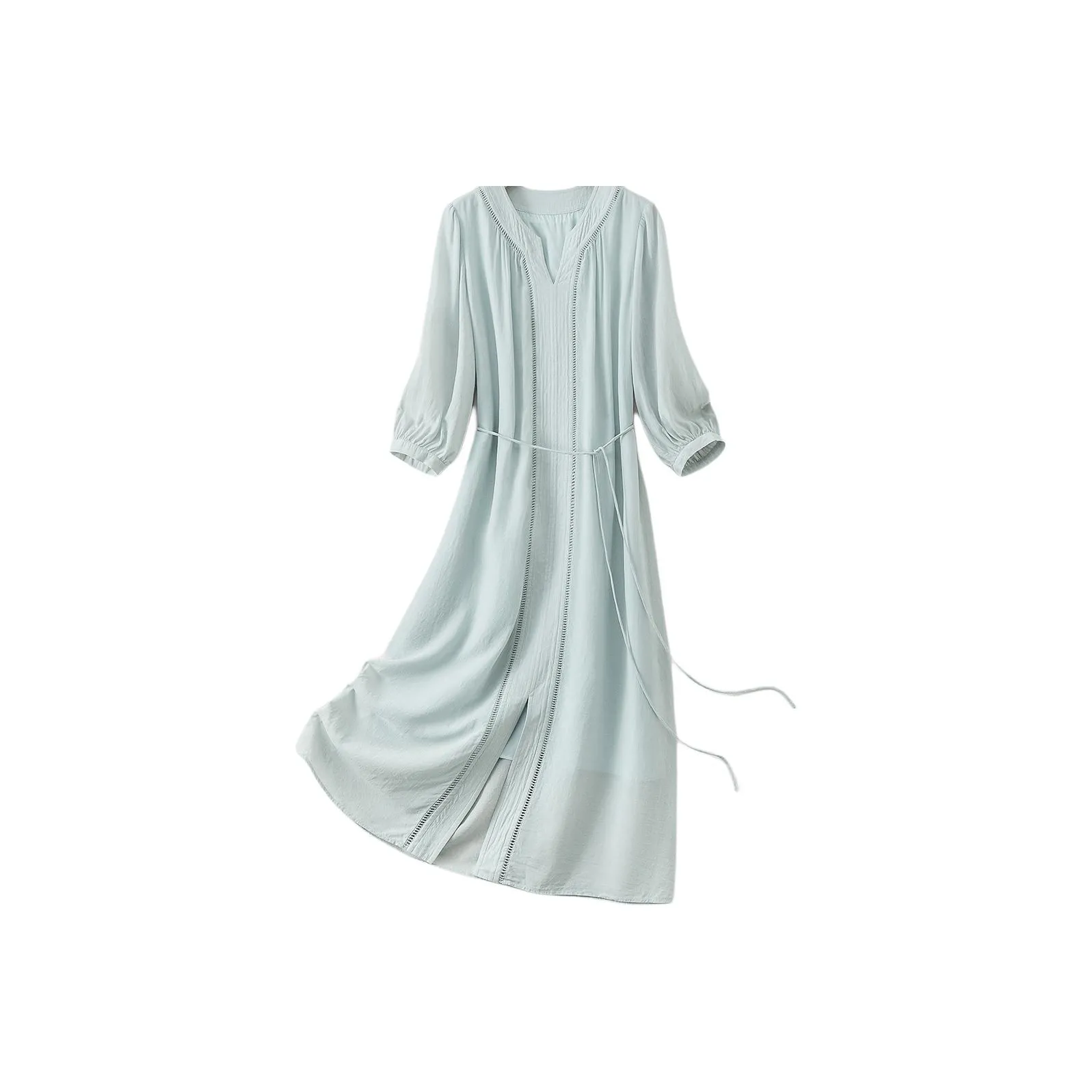 IHIMI Длинное платье с длинными рукавами женское