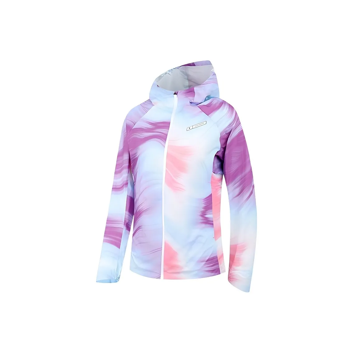 QIAODAN Мелкие блестки Розовый принт Женские тренч