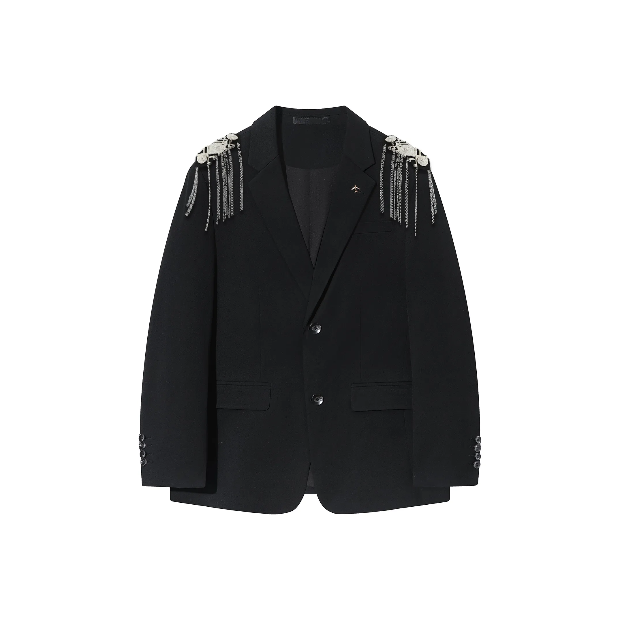 VXOXV Черный Унисекс Офисные костюмы