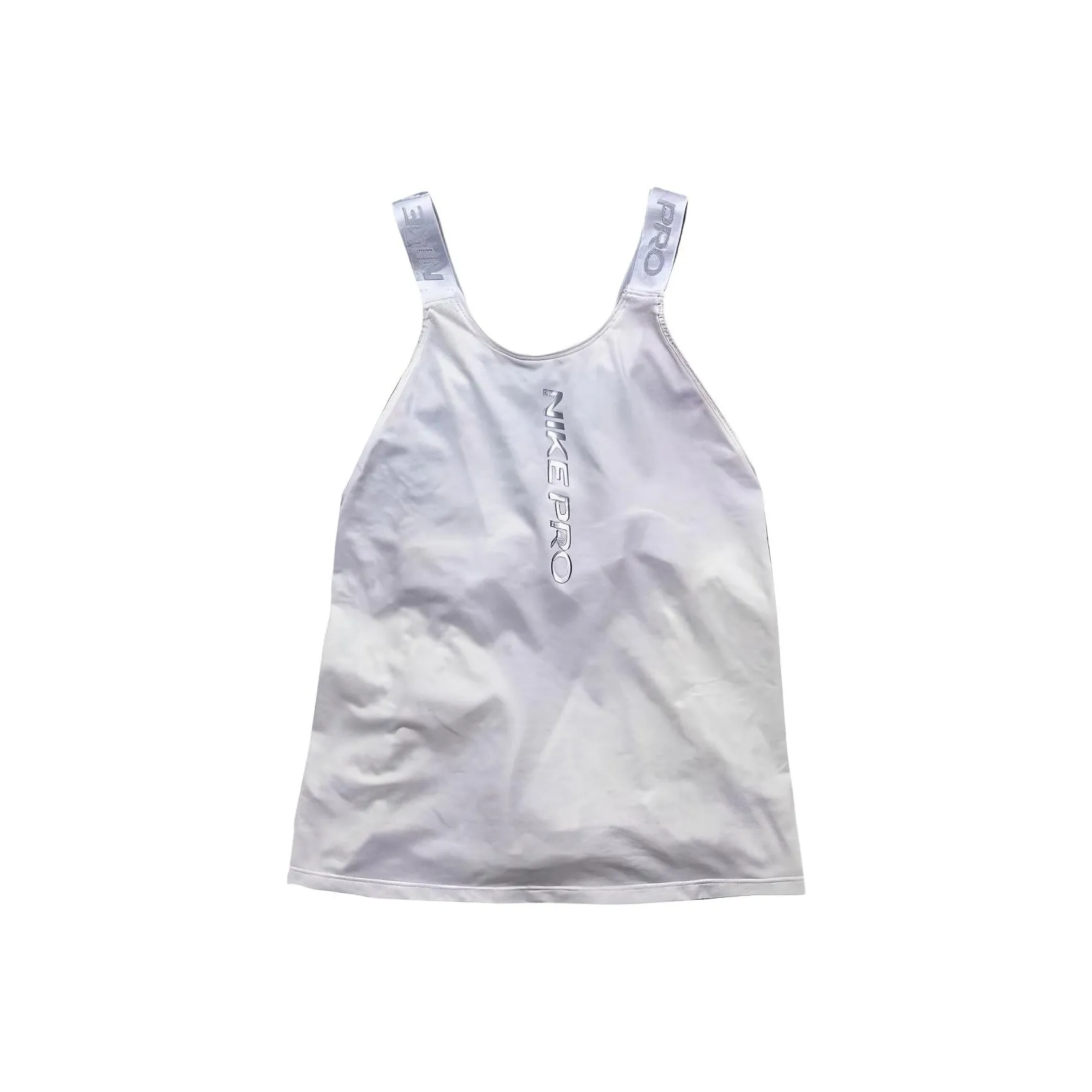 NIKE Белые Женские Спортивные Майки Без Рукавов