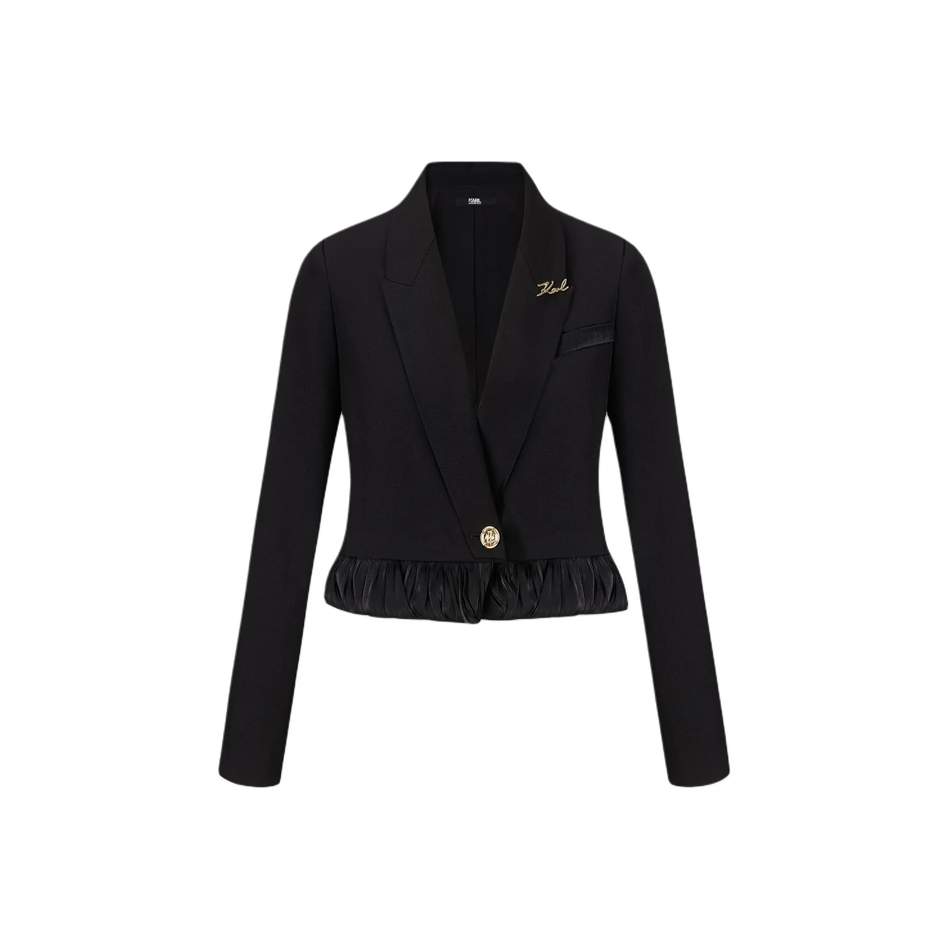 Karl Lagerfeld Бизнес-костюм Пальто Женское Черное
