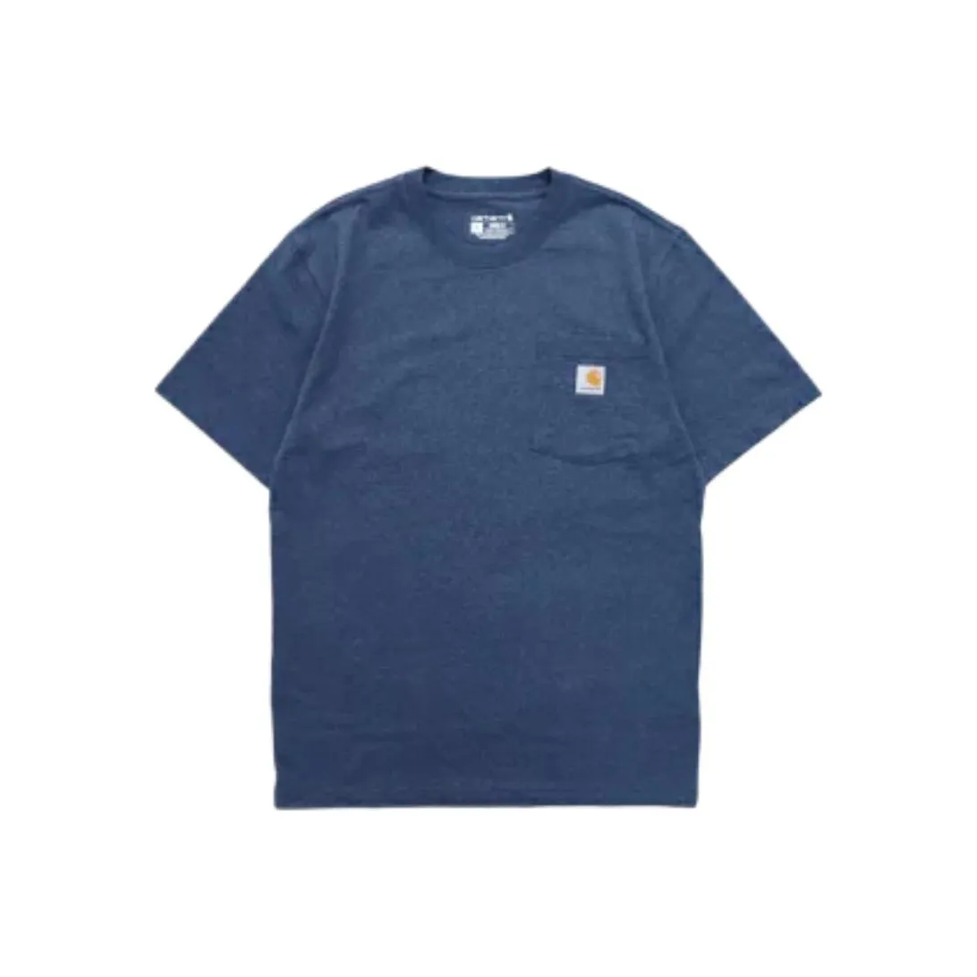 Carhartt T Shirts Men's Dark Blue