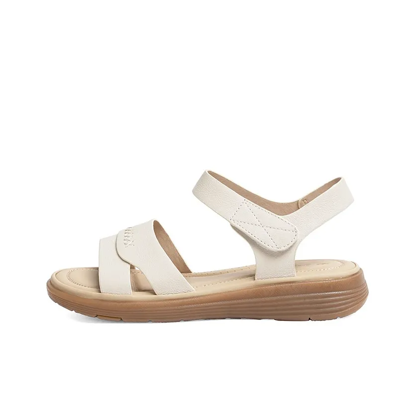 RED DRAGONFLY One Ремень Сандалии 3,5 см Женские Экрю