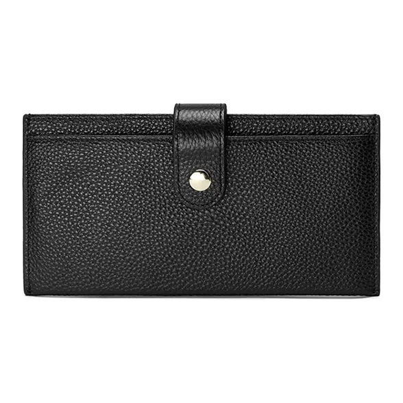 CARTELO Кошелек из крупнозернистой текстуры коровьей кожи мужской многоцветный