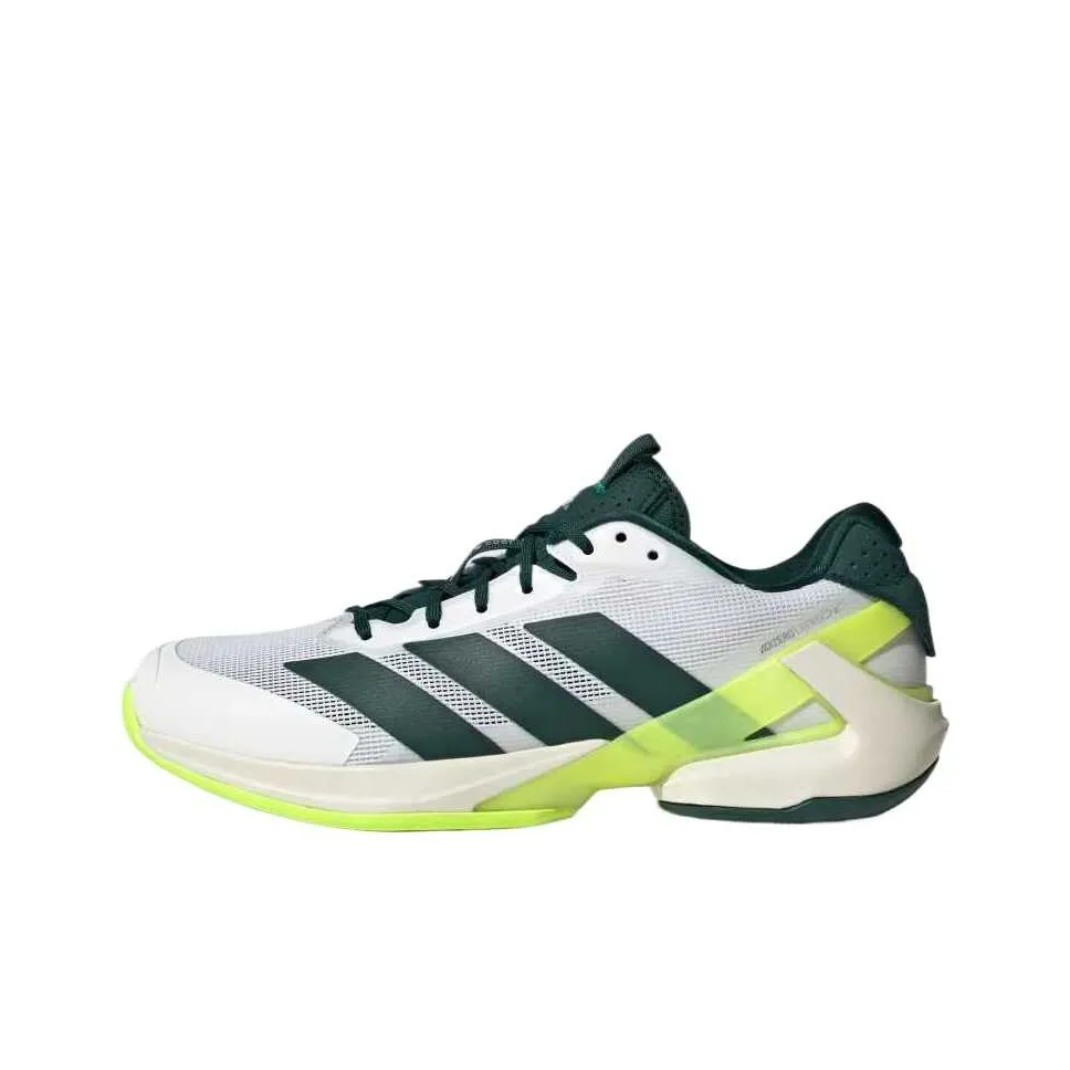 Adidas Adizero Ubersonic 5 Low Топ Кроссовки для тенниса Мужской Лимон Белый