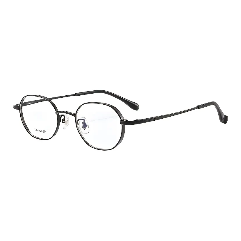 PSACSS Чистый титан Прямоугольные Оправы для очков Унисекс