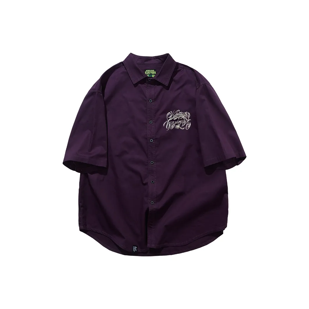 NUCLEAR EXPLOSION Короткий рукав рубашка мужская