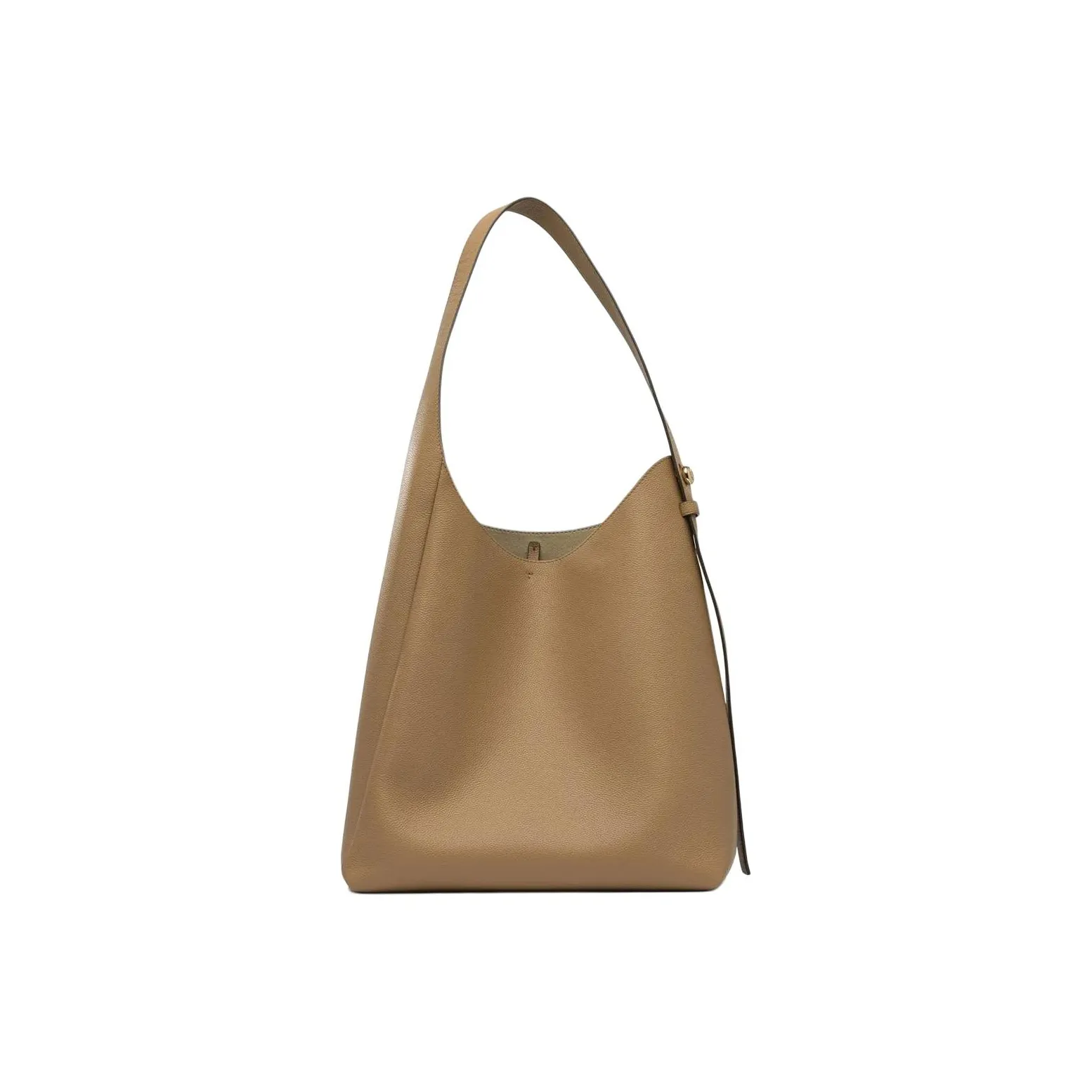TORY BURCH Romy Cow Leather Shoulder Bag Women's Lifting Beige Brown