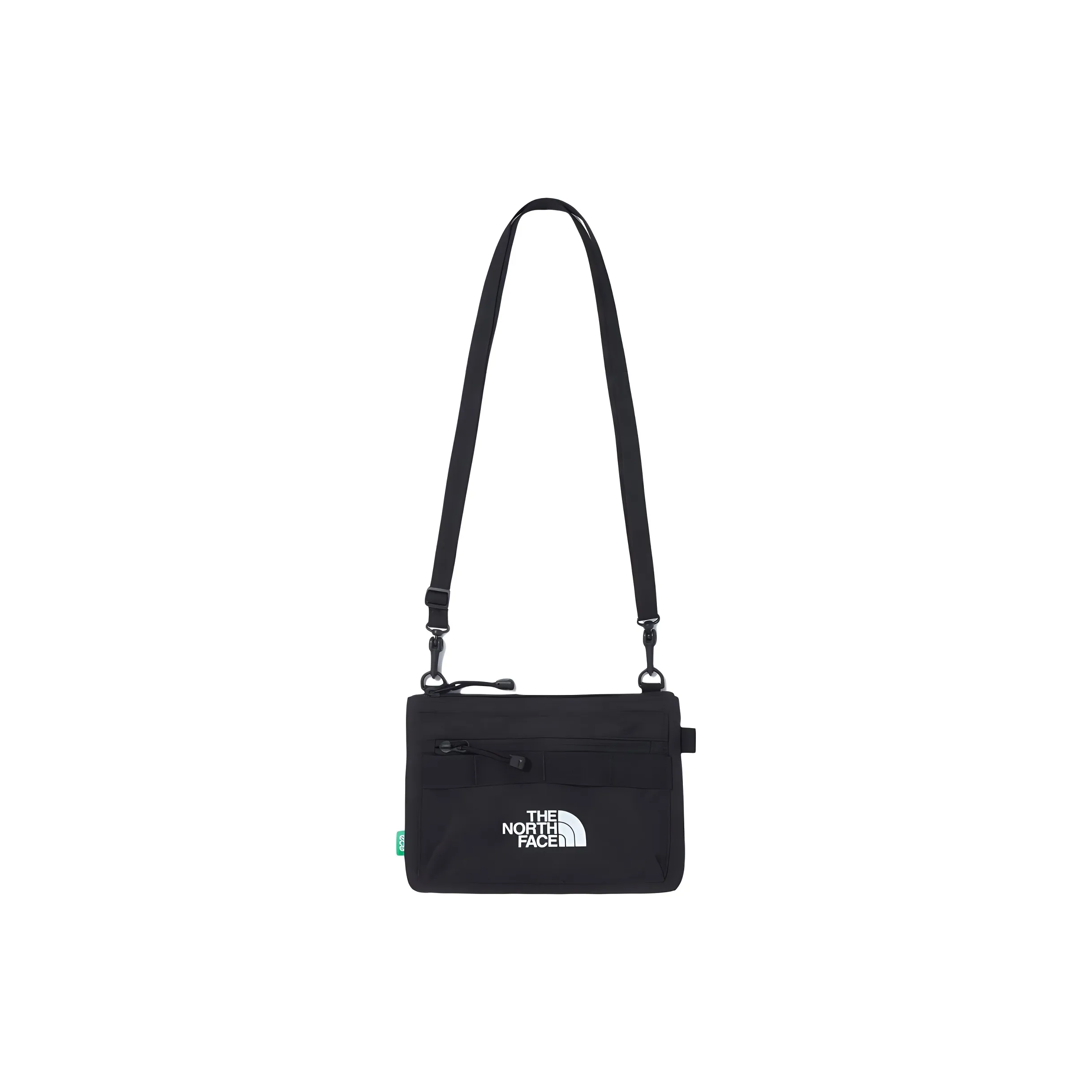 THE NORTH FACE 0.8L One Shoulder Crossbody Outdoor Bag Polyester Black Unisex