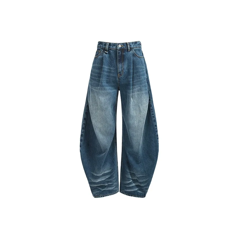 TERRA INCOGNITA Промытый синий Унисекс Джинсы