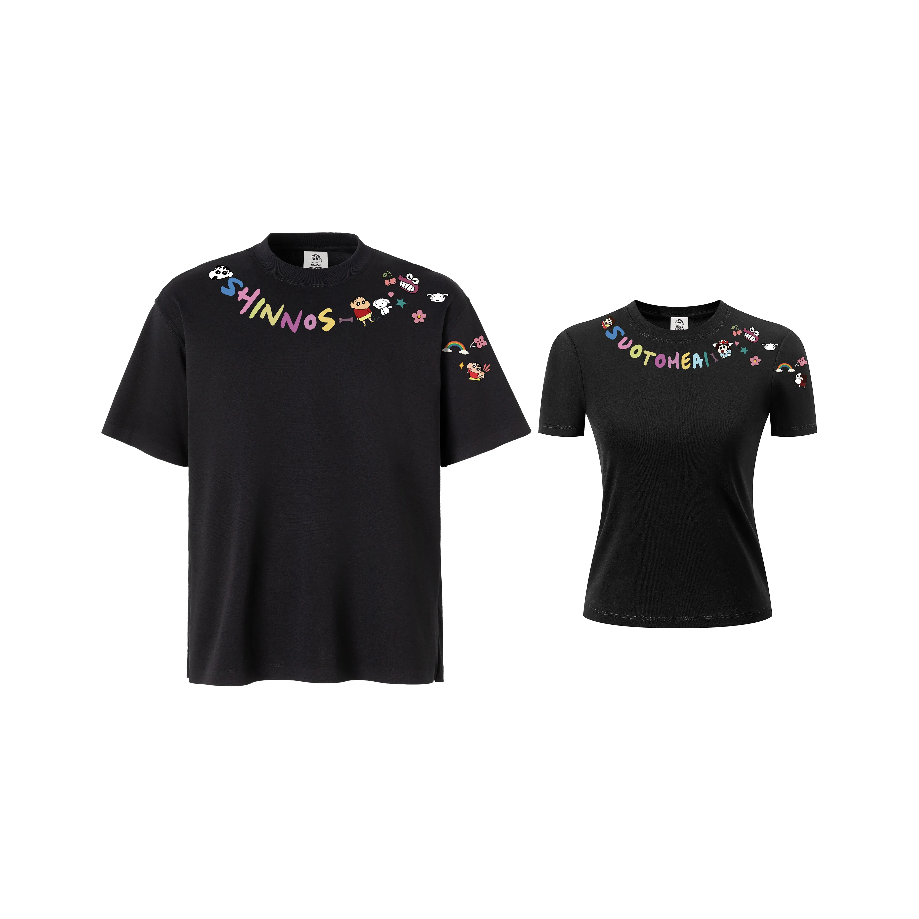 Crayon Shinchan Унисекс Парные Комплекты