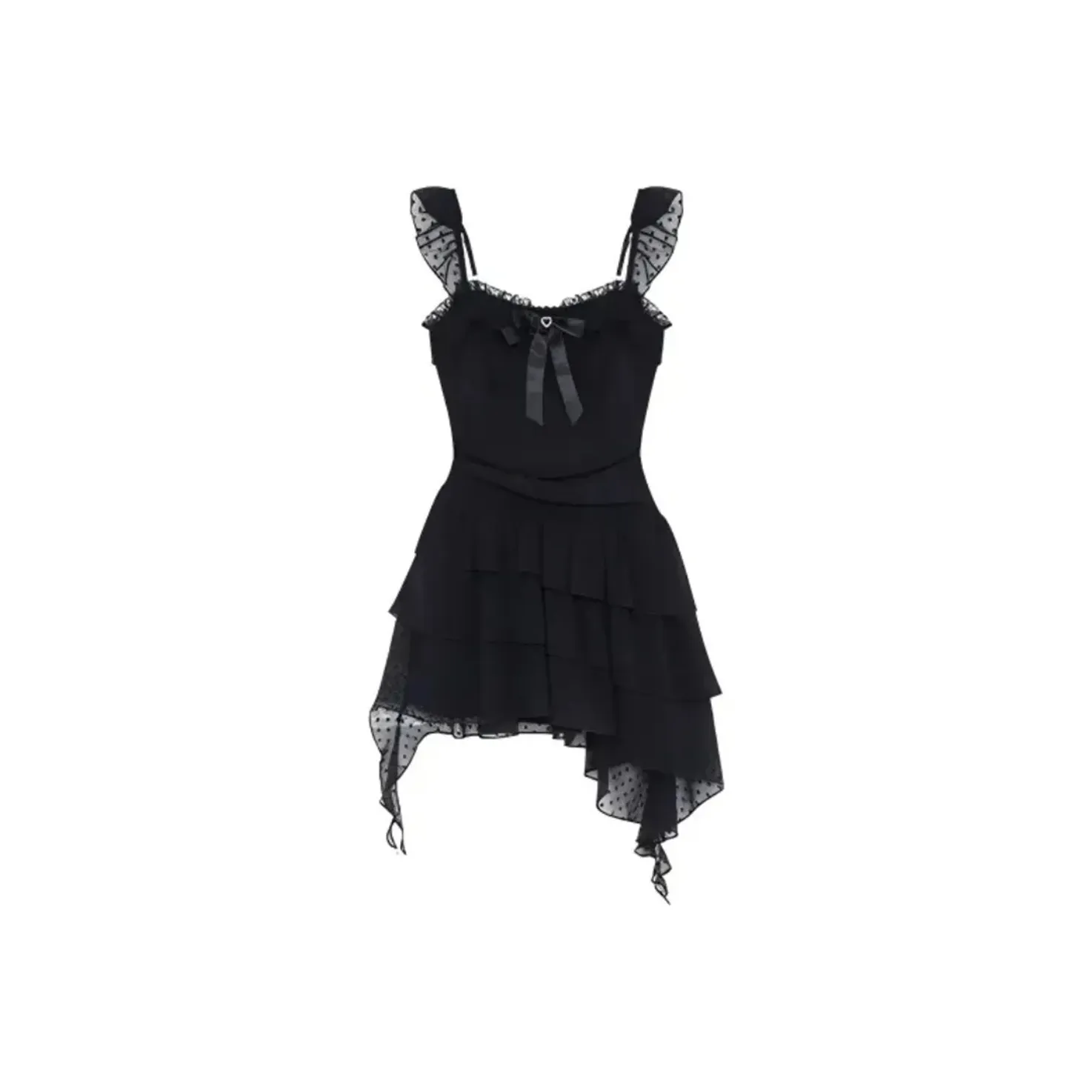 COVER TIME Черные Женские Слиплатья