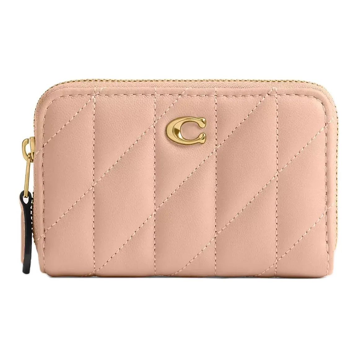 COACH Essential Кожа Держатель для карт Мини Женский Светло-розовый