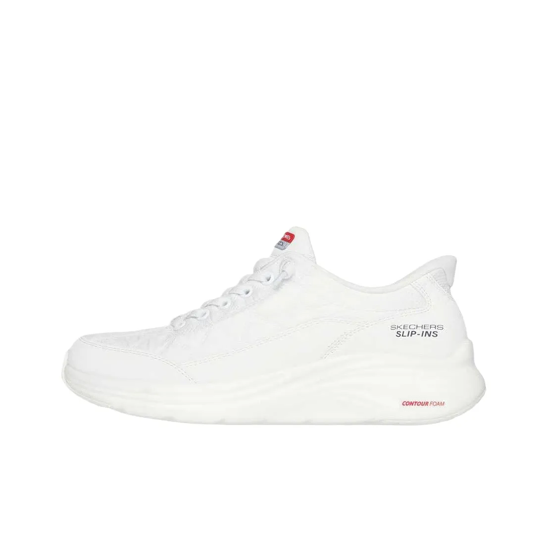 Skechers CONTOUR FOAM Cozy Форма Низкий Топ Casual Женский Белый