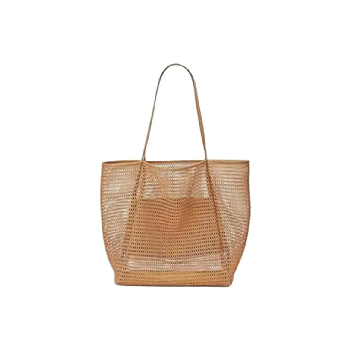 Boniu Плетеная сумка через плечо стандартная женская коричневая