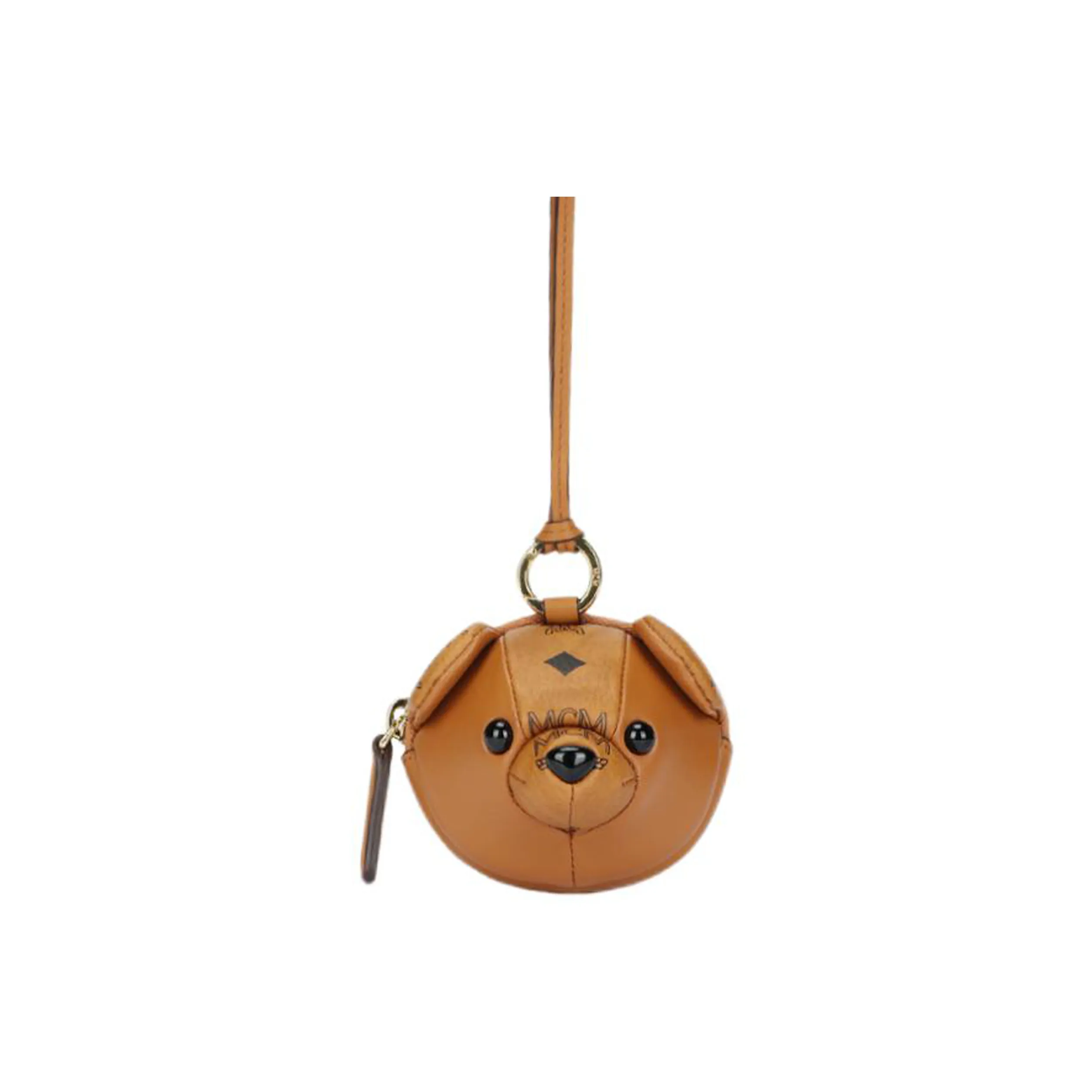 MCM Canvas And Nappa Leather Shoulder Bag Women's Brown