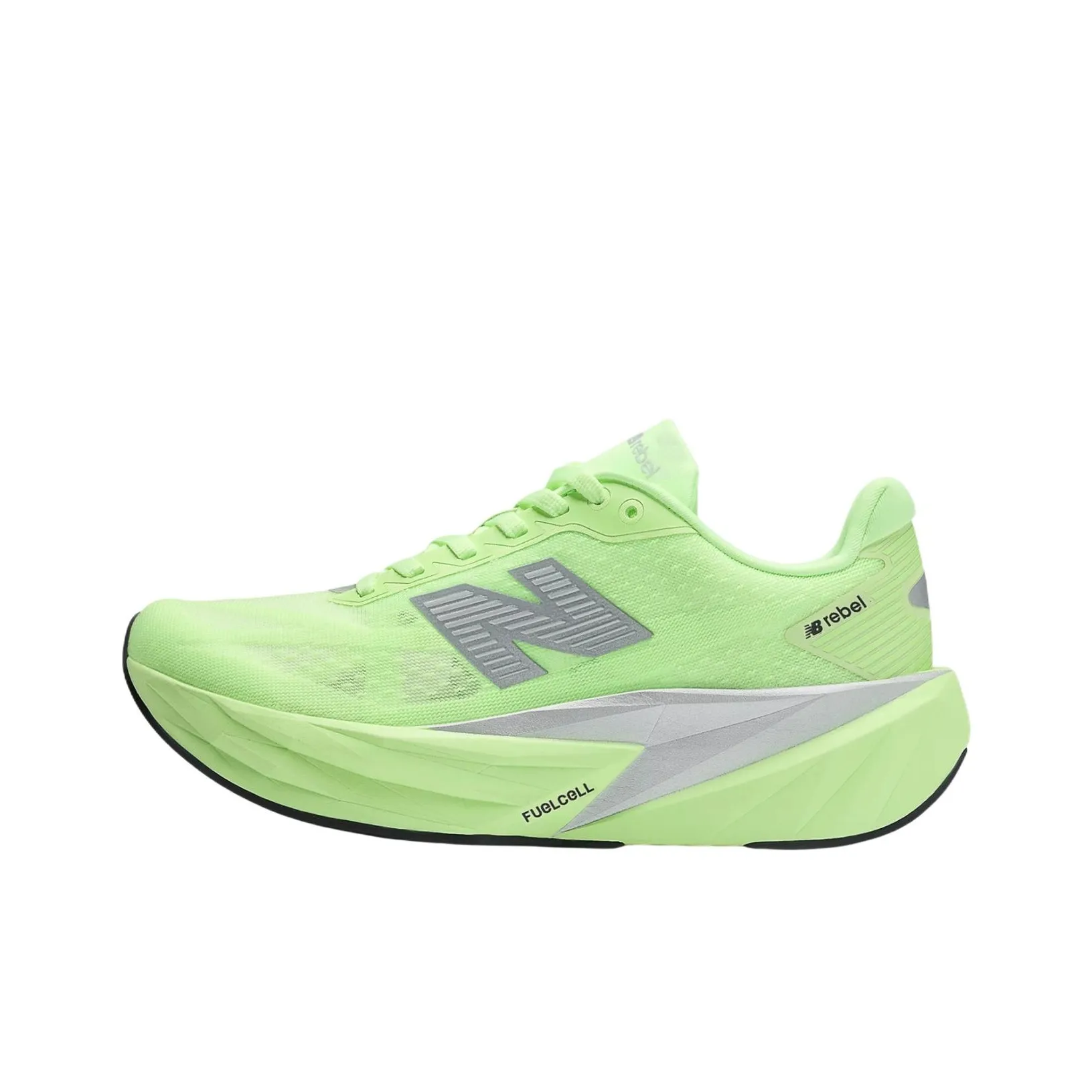 New Balance FuelCell Rebel v5 Устойчивые к истиранию Низкие Беговые кроссовки Женские Зеленые