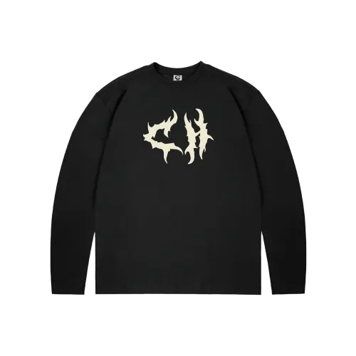 Couple Hinnid SS25 Черный Унисекс T Рубашки