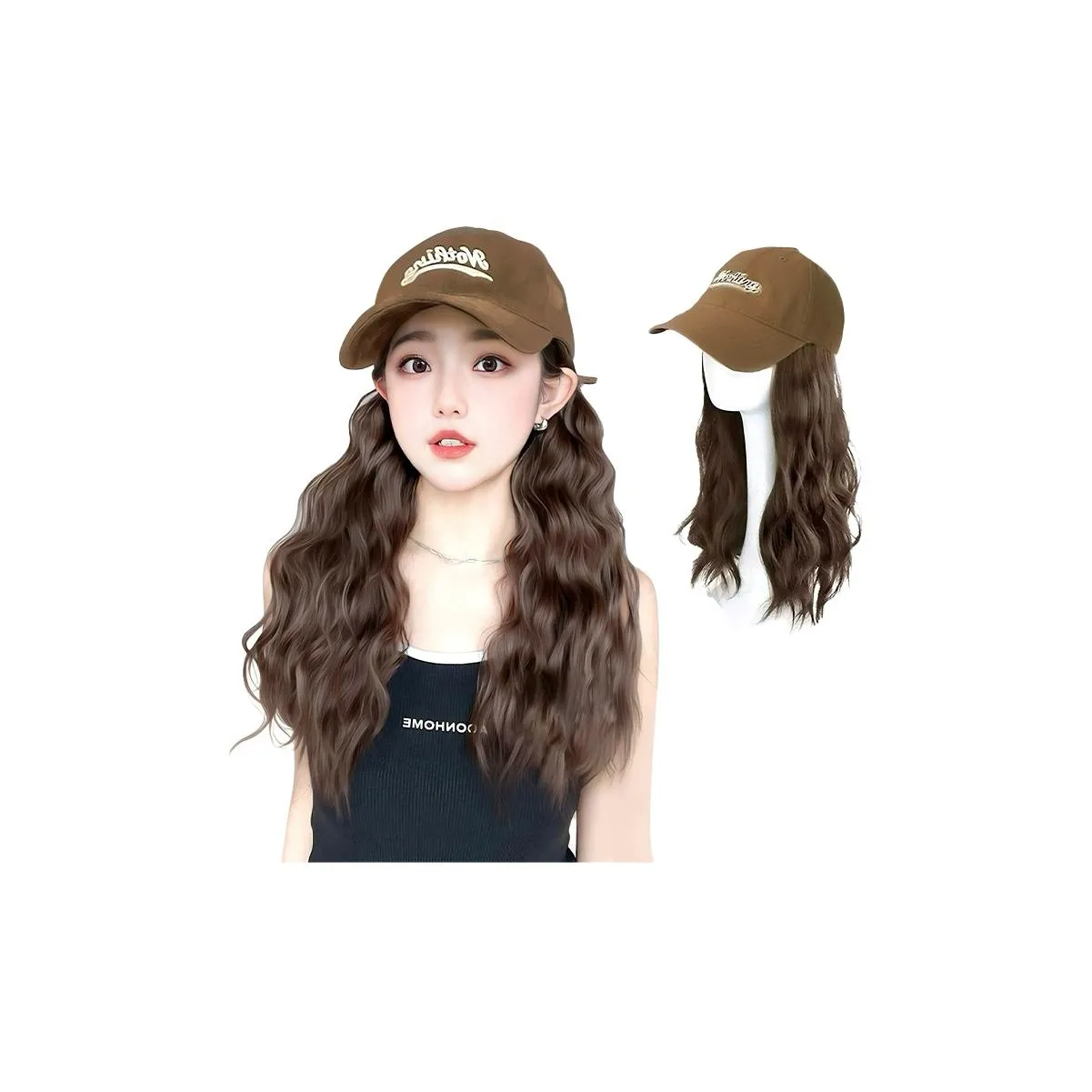 Blossom Joy Box Интернет Знаменитый Бейсболка Перука