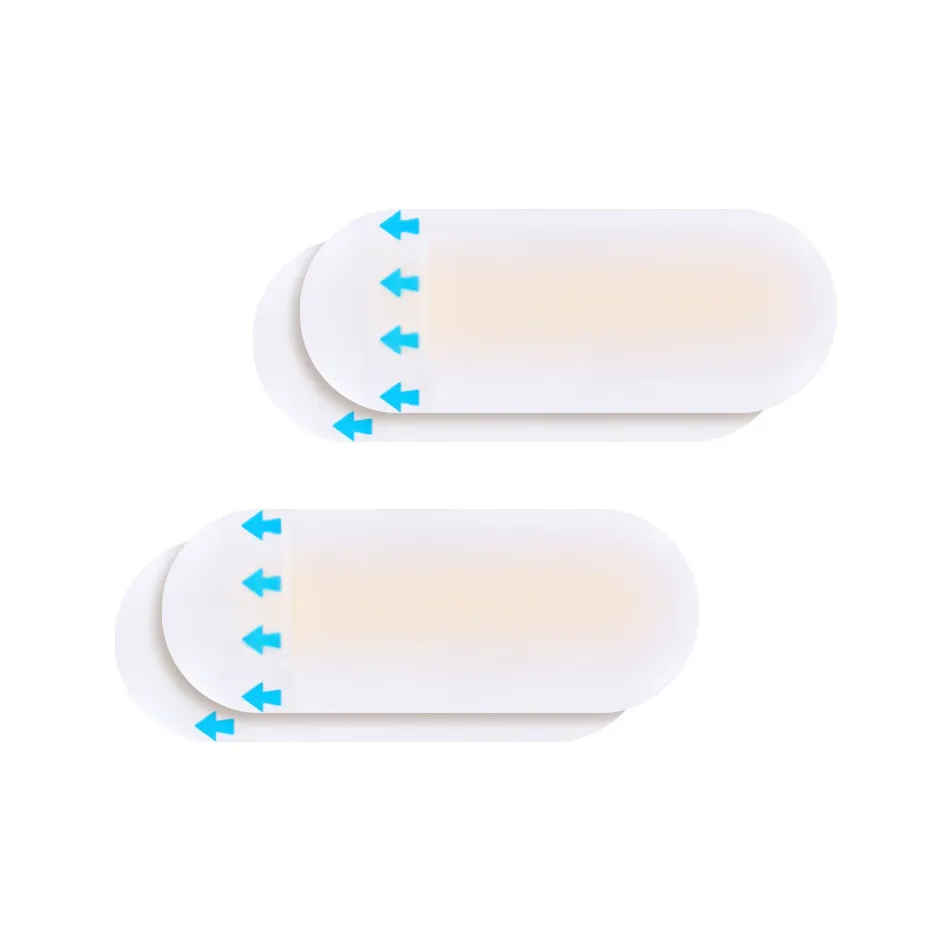 Footprint Tribe Гидроколлоид Устойчивый к Износу Стикер Унисекс