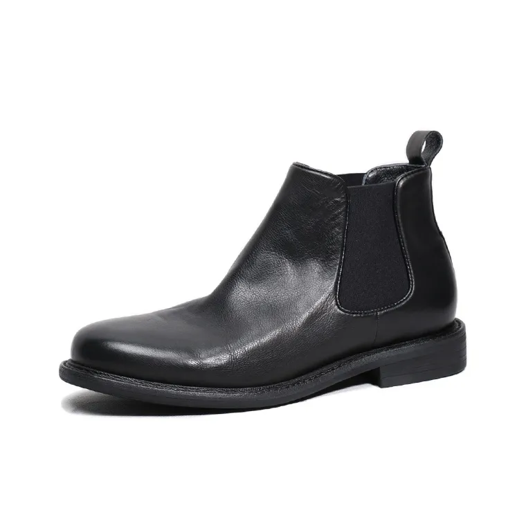 SAINTNJORD Короткий Челси Мужской Черный