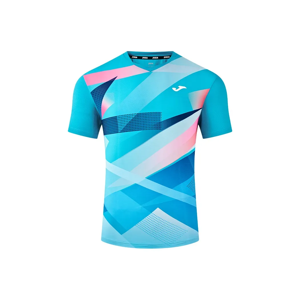 Joma 25 Spring Summer Бадминтон Короткий рукав Т-рубашки Мужской