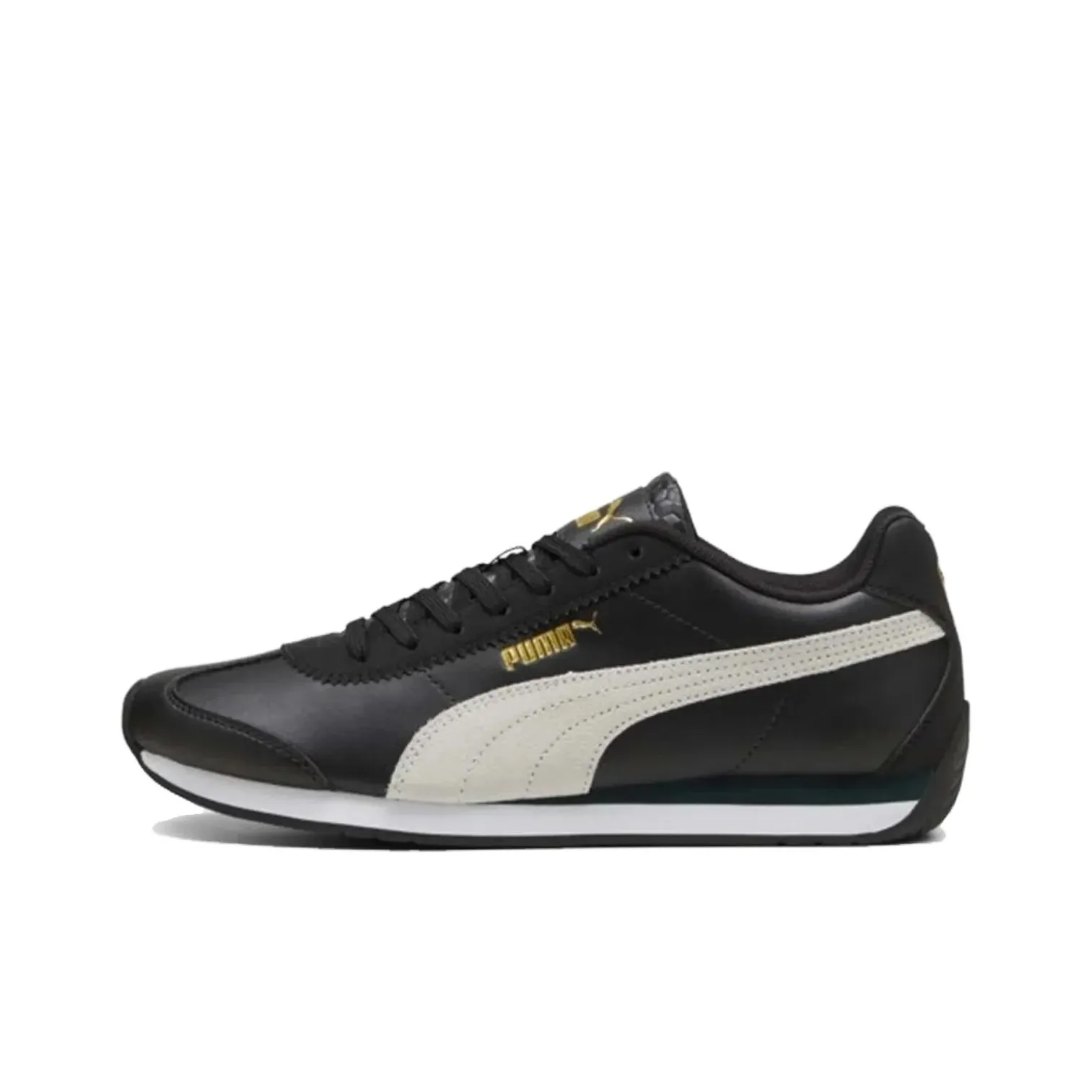 PUMA Turin 3 Устойчивый к истиранию Низкий Топ Повседневная обувь Унисекс Черный