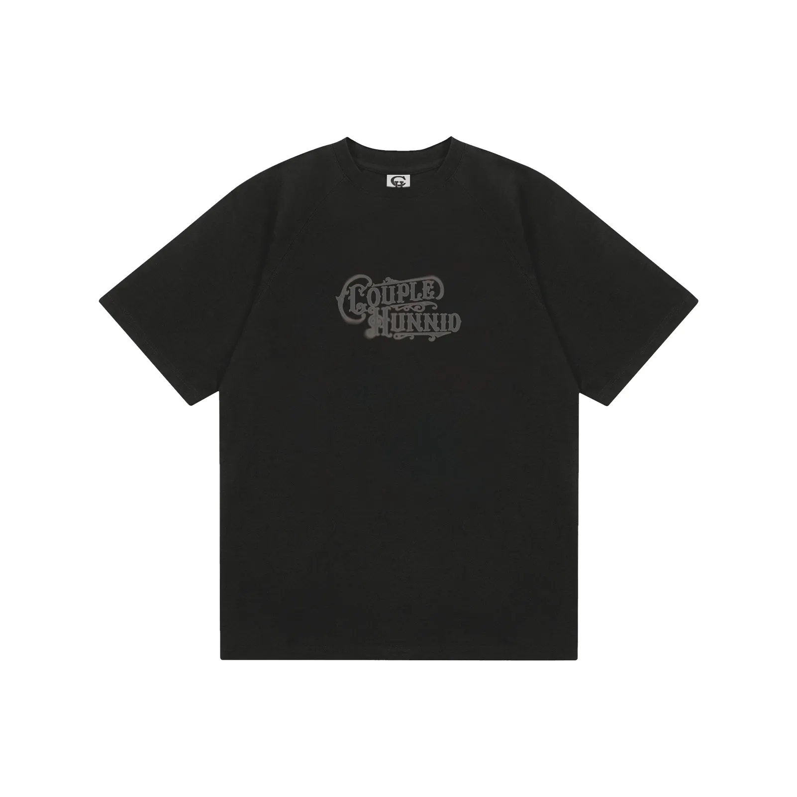 Couple Hinnid Темно-серая унисекс футболка