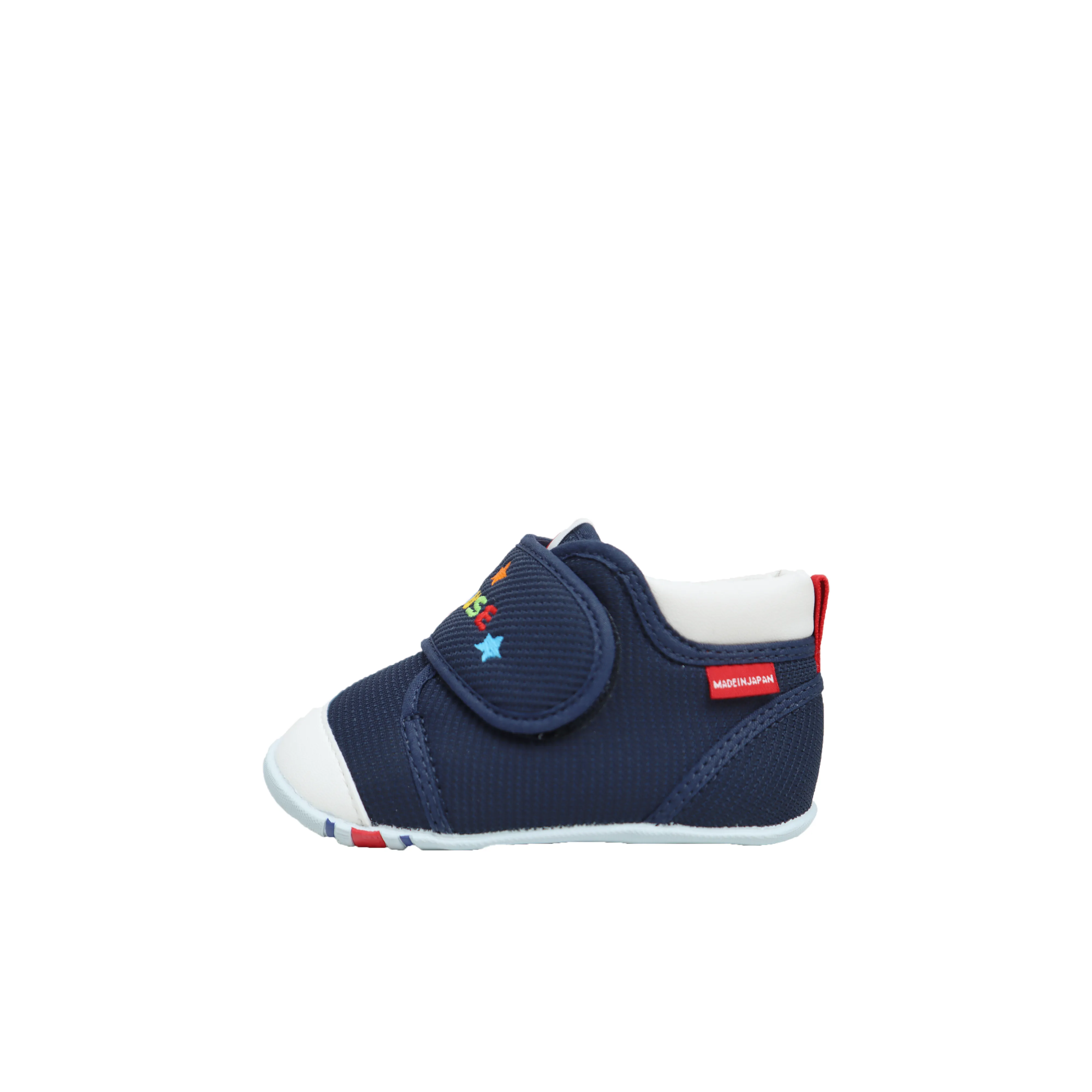 MIKI HOUSE Влажноотводящий высокий топ Предобувь для ходьбы и носки Обувь Темно-синий Для младенцев и малышей