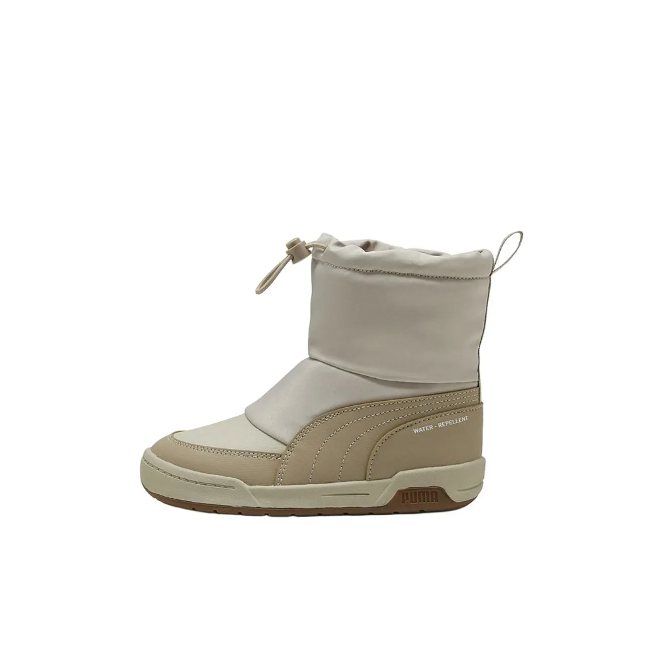 PUMA Multifle Аbrasion Resistant Низкие Детские Ботинки для Возраста 3-7 Лет Бежевые