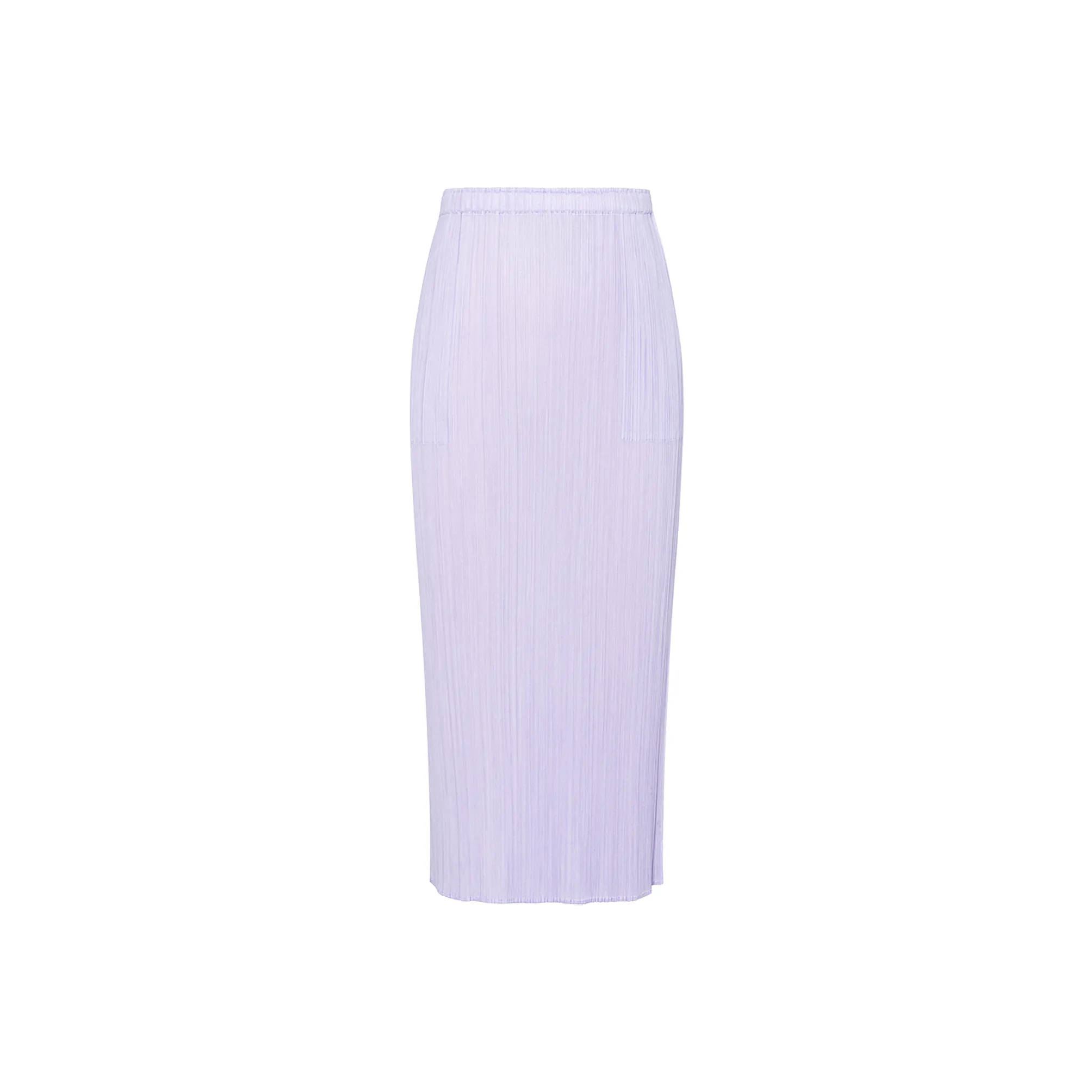 PLEATS PLEASE ISSEY MIYAKE SS24 Casual Long Skirt Women's Purple Onion