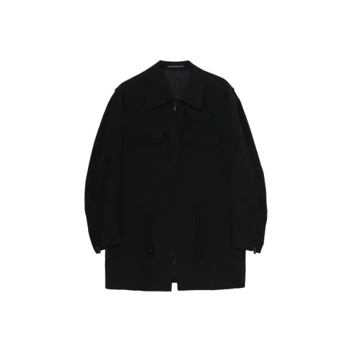 Yohji Yamamoto Черная Мужская Куртка