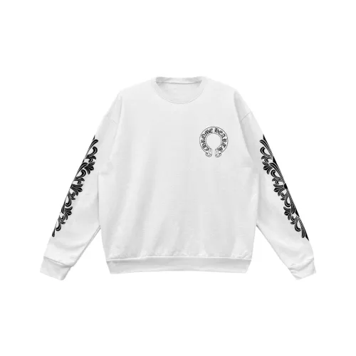 Chrome Hearts Белый Унисекс Свитшоты
