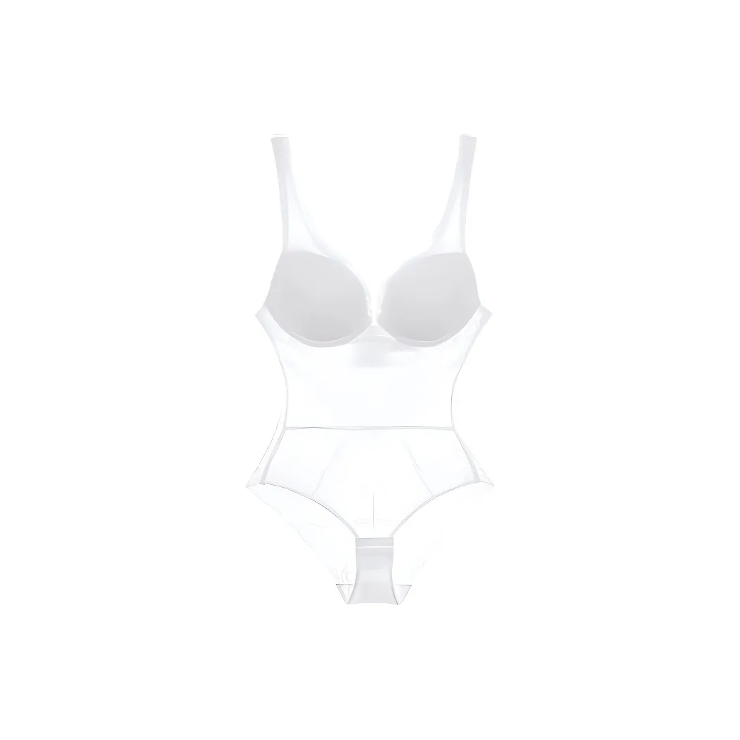 DPLAY SWEET Кремово-белый Женское боди