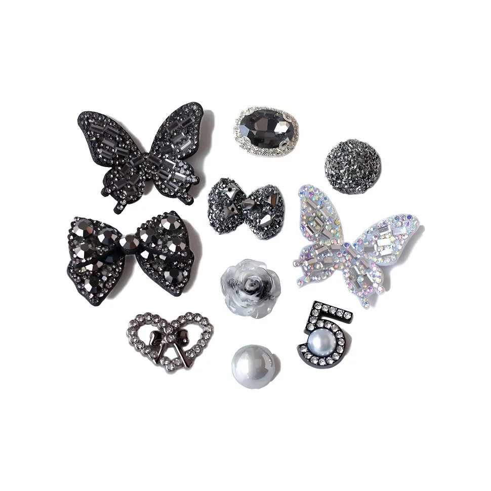 YOUWEI Смола Pearl DIY Аксессуары для обуви Унисекс