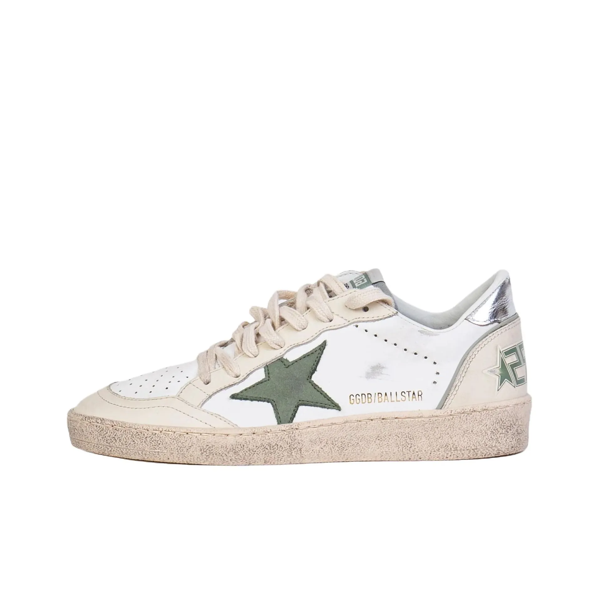 Golden Goose Ball Star Low-Top Skateboard Shoes Women's White