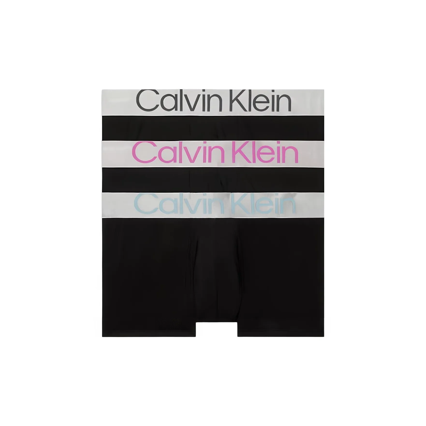CK/Calvin Klein 3 Pack Low Rise Trunks   Steel Micro Underpants Men's 3 Pack
