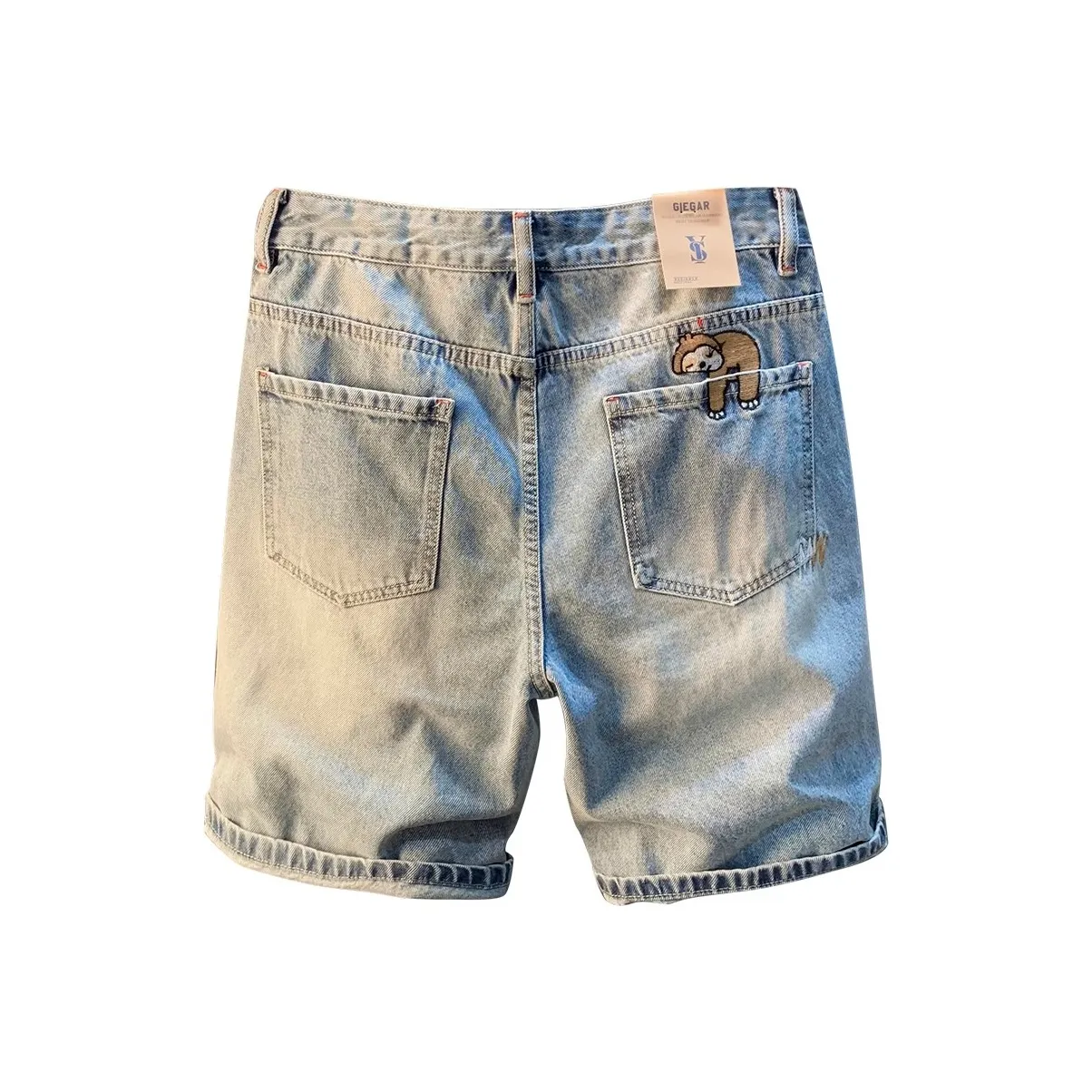 Zomuros Синие Унисекс Джинсовые Шорты