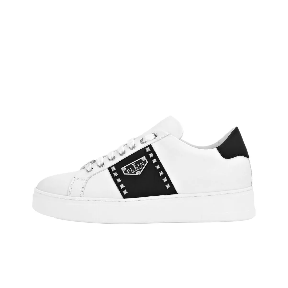 PHILIPP PLEIN Hexagon Low Топ Скейтборд Кроссовки Унисекс Белый