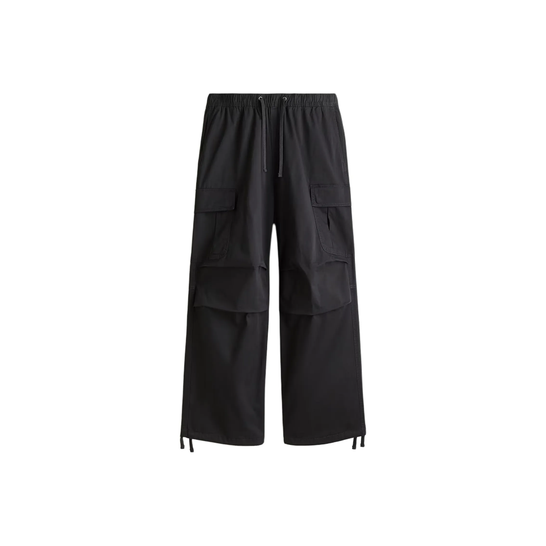 H&M Темно-серые мужские карго-брюки