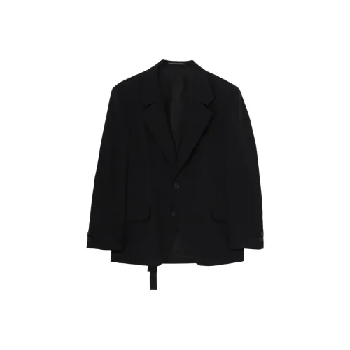 Yohji Yamamoto Черная Мужская Куртка